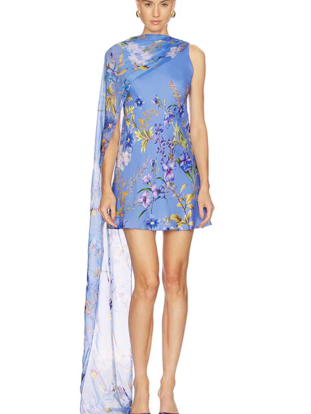 HEMANT & NANDITA Sash Mini Dress
